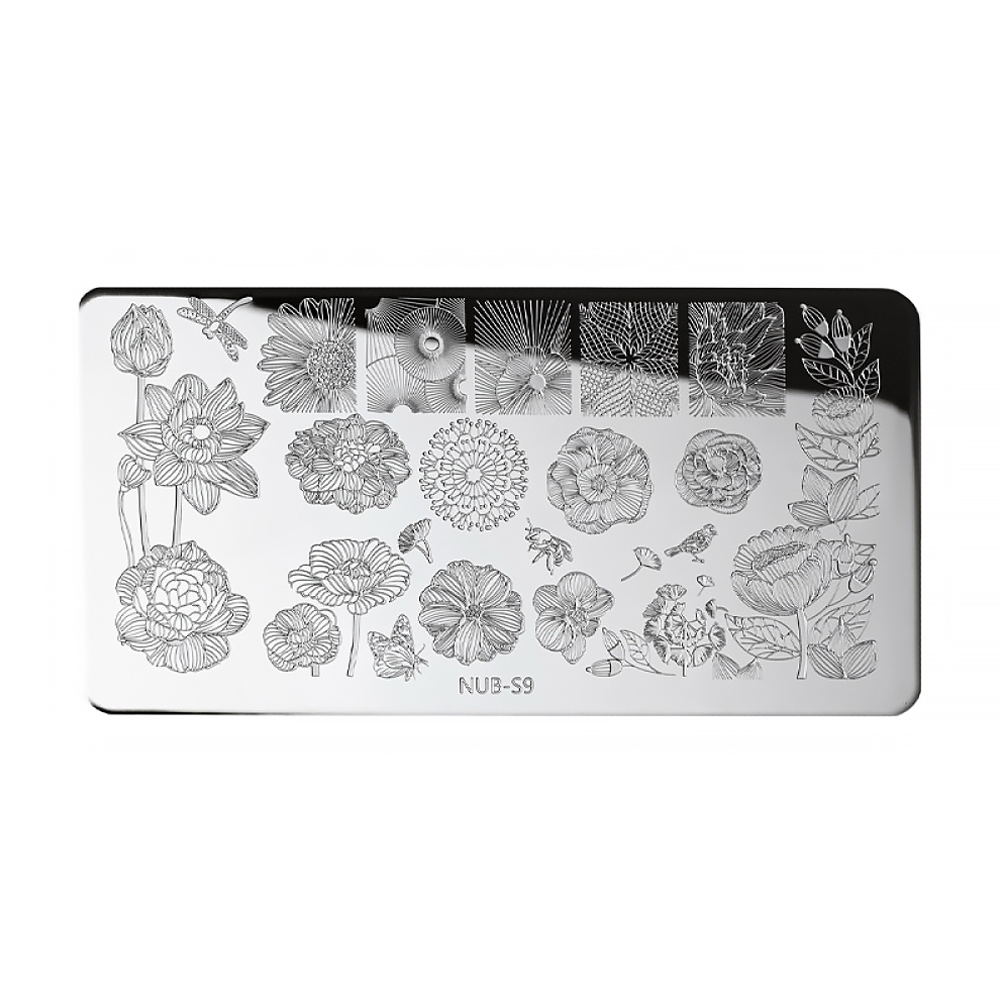 Пластина для стемпінгу NUB Stamping Plate S-9